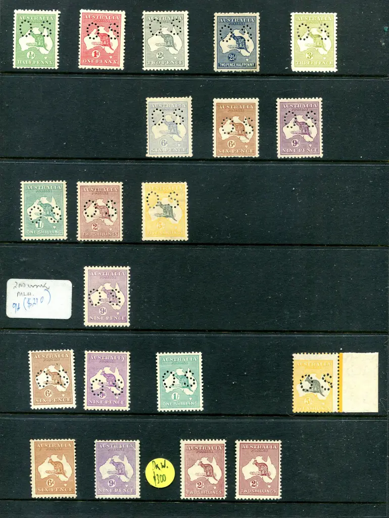 Officials Kangaroo range all perfined small "OS" ... Image 1++