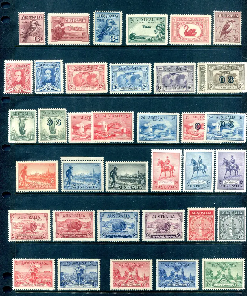1914-1936 MUH/MLH group all different noting 1914 ... Image 1++