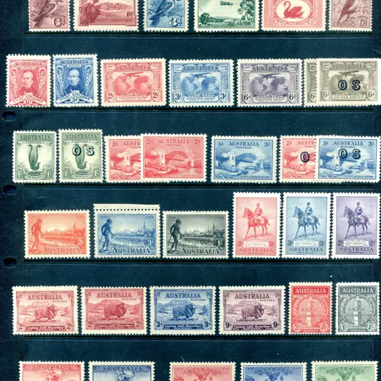 1914-1936 MUH/MLH group all different noting 1914 ...