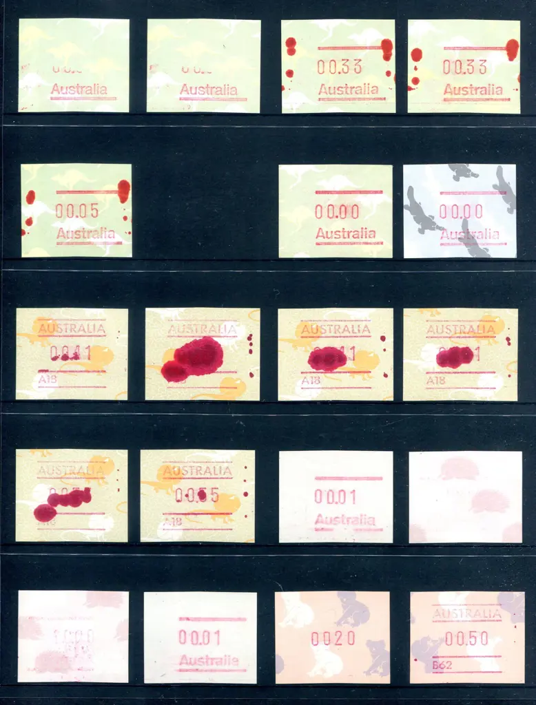 Framas Selection of 19 labels incl kangaroo & ... Image 1++