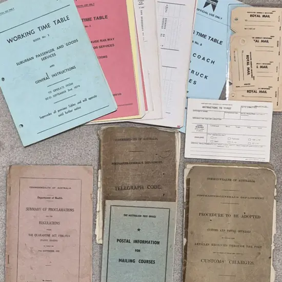 PMG Stationery & Manuals An interesting assembly ...