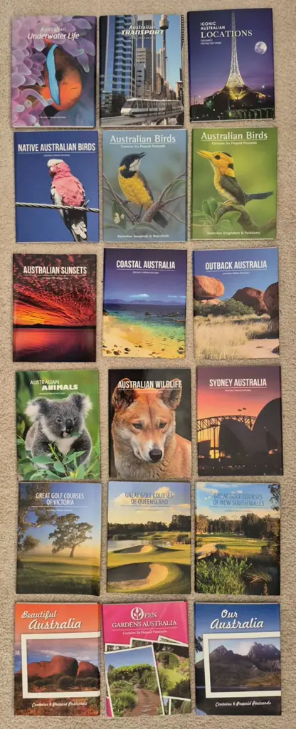Pre-paid Postcards Australia Post sets of 6 ... Image 1++