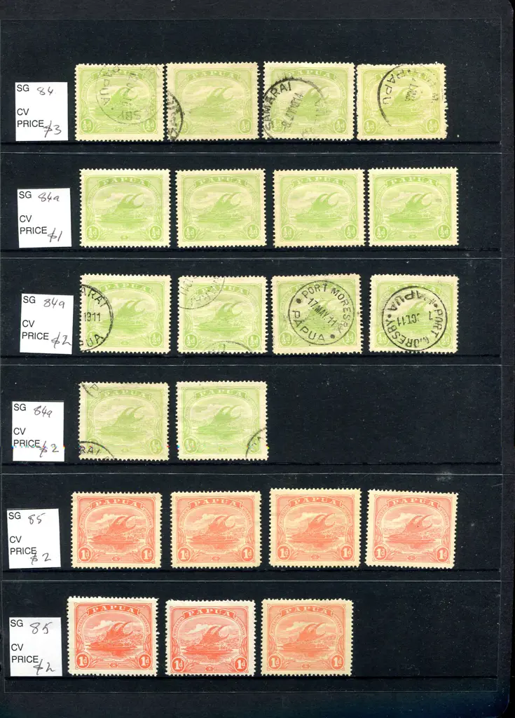 Papua Vol 1 of this retired dealers stock on ... Image 1++