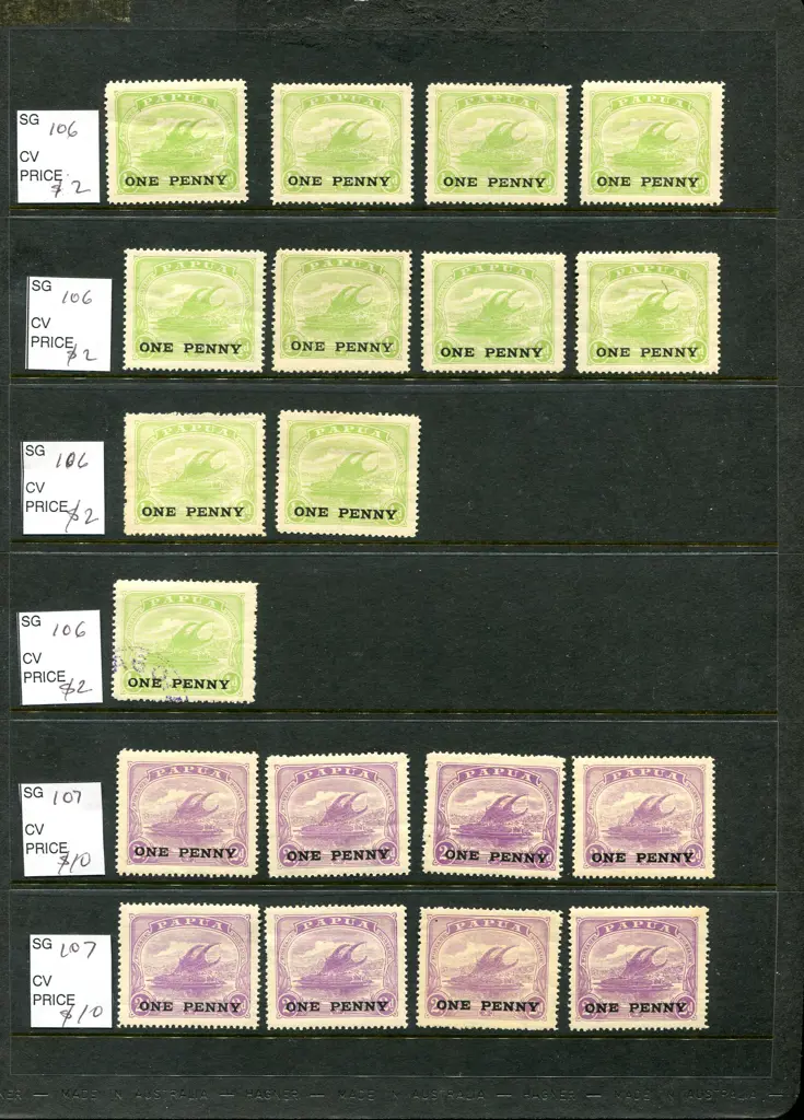 Papua Vol 1 of this retired dealers stock on ... Image 1++