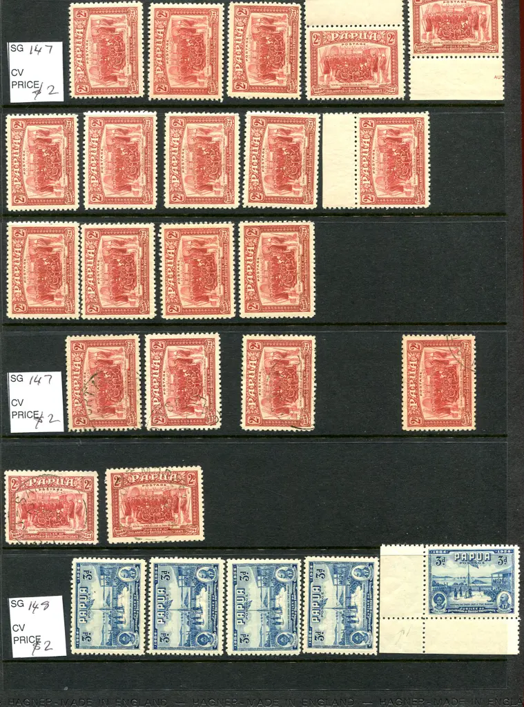 Papua Vol. 2. Continued from the above lot with SG ... Image 1++