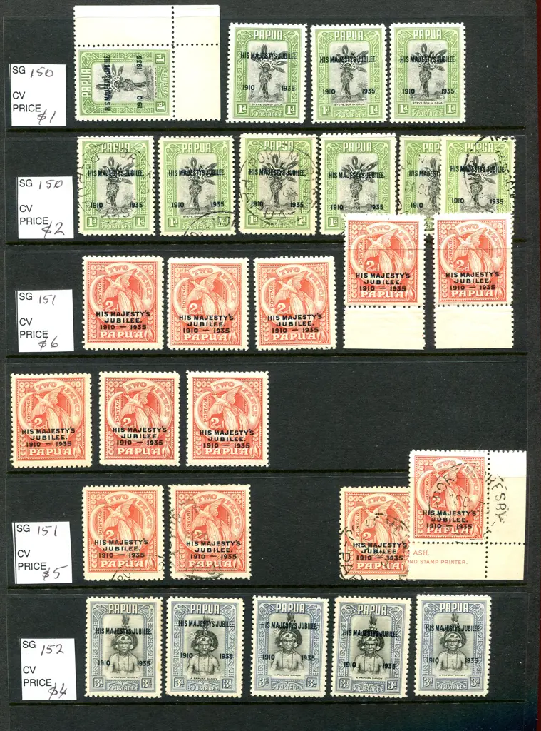 Papua Vol. 2. Continued from the above lot with SG ... Image 1++