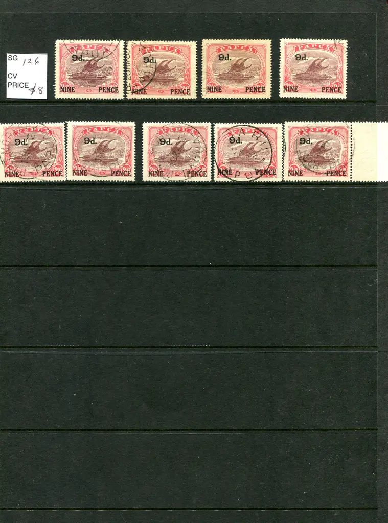 Papua Vol. 2. Continued from the above lot with SG ... Image 1++