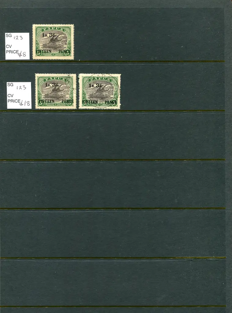 Papua Vol. 2. Continued from the above lot with SG ... Image 1++
