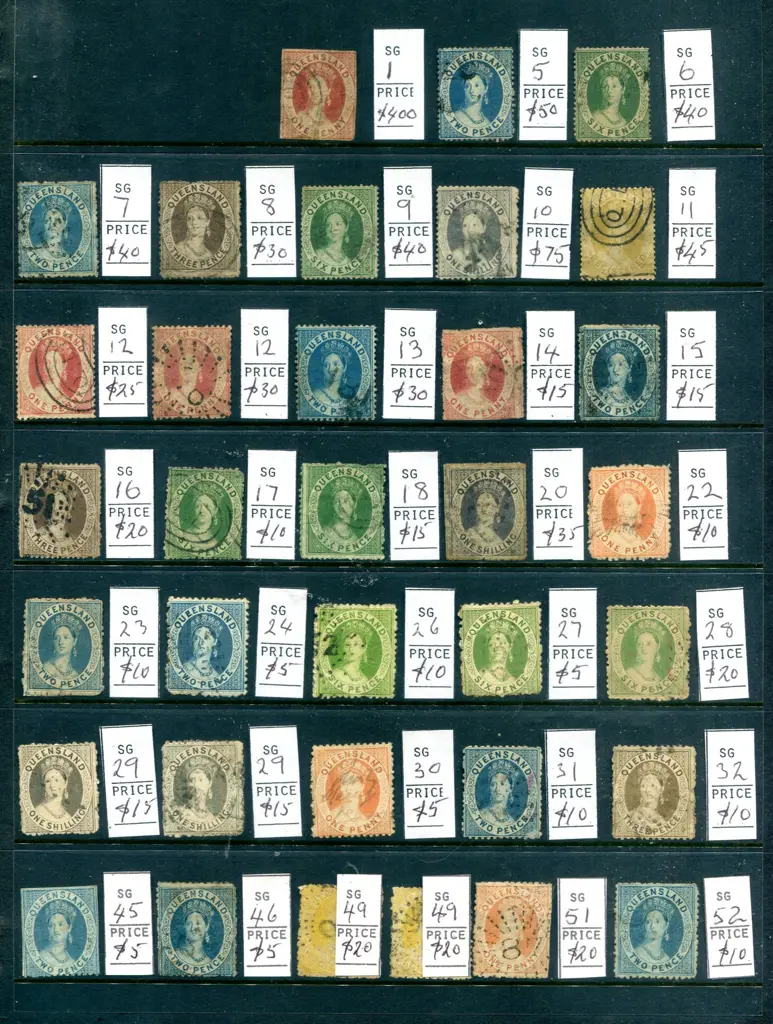Queensland Chalon heads good to fine used ... Image 1++