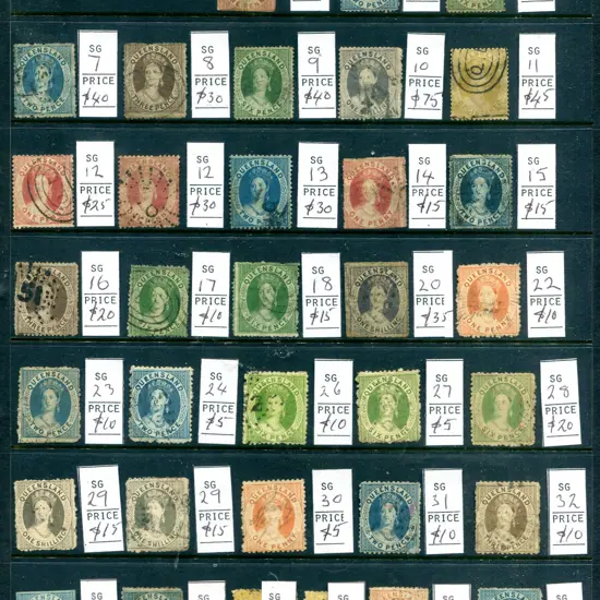 Queensland Chalon heads good to fine used ...