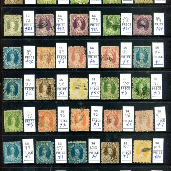 Queensland Chalon selection with 43 small & 5 ...
