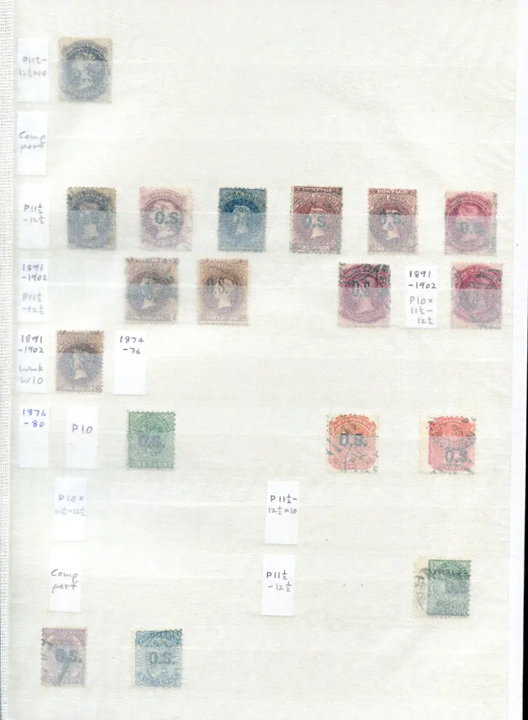 South Australia 1858-1912 good to fine used from ... Image 1++