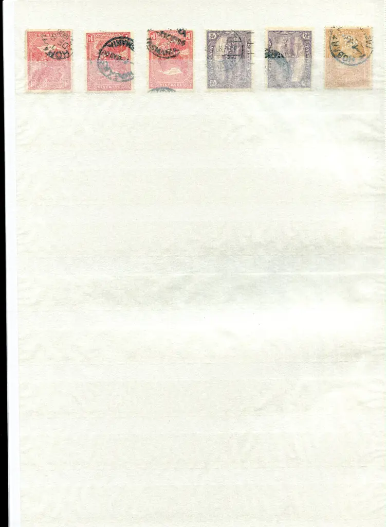 Tasmania 1855-1911 good to fine used from 1855 4d ... Image 1++