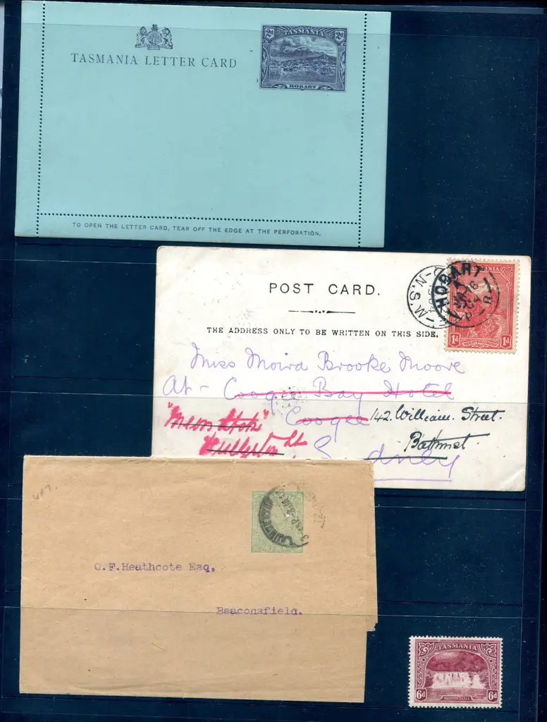 Tasmania Various state related items incl "Pals" ... Image 1++