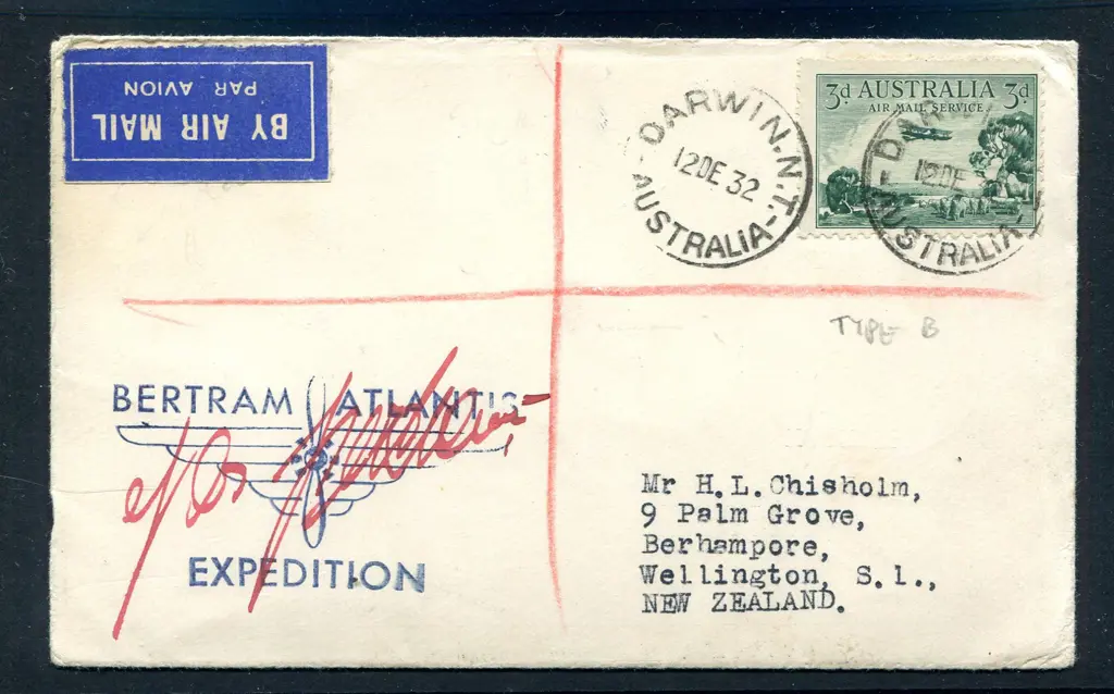 1932 (12th Dec) "BERTRAM ATLANTIC EXPEDITION" ... Image 1++