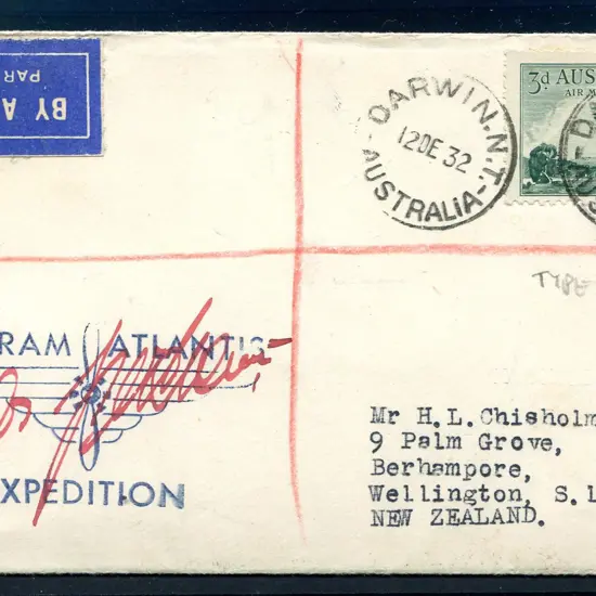 1932 (12th Dec) "BERTRAM ATLANTIC EXPEDITION" ...