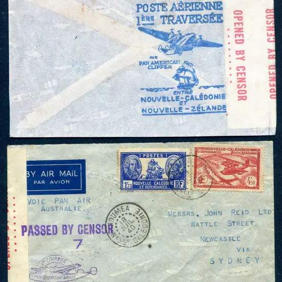 1940 (16th July) Noumea to Sydney intermediate ...