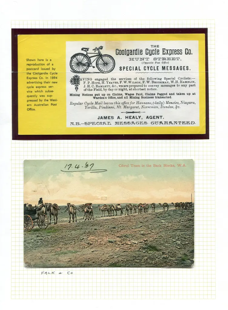 Coolgardie Cycle Express Neatly written up on ... Image 1++
