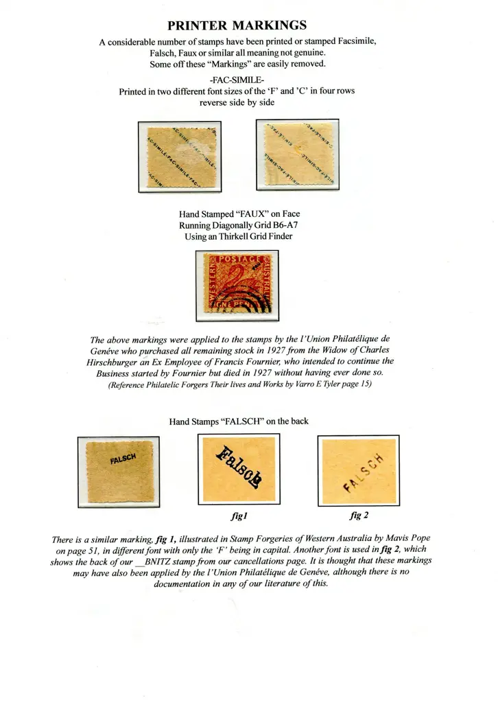 Forgeries Swan types presented on 15 exhib pages ... Image 1++