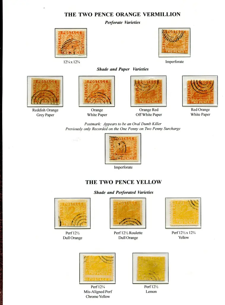 Forgeries Swan types presented on 15 exhib pages ... Image 1++