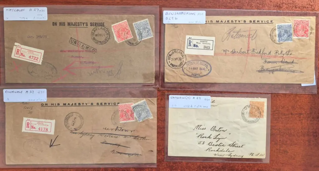 Postal History 1929-1998 range of covers ... Image 1++
