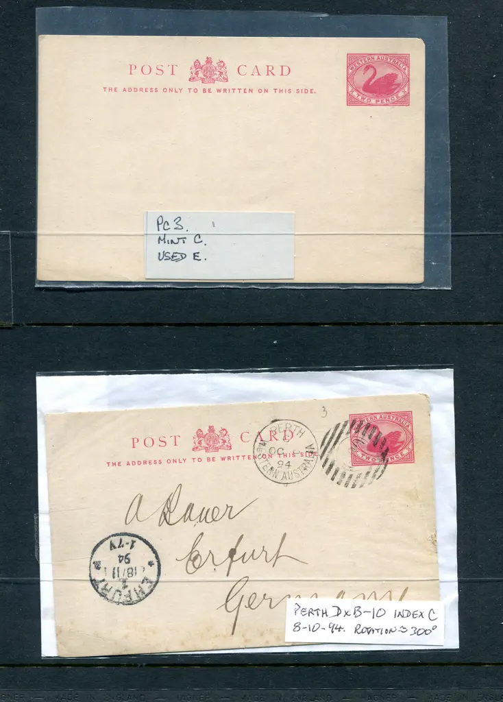 Postal Stationery Balance of consignment for this ... Image 1++