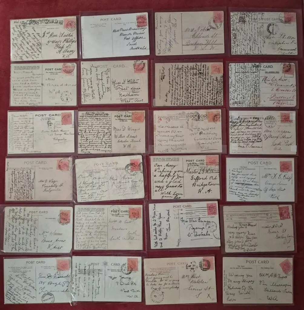 Postcards Majority being "Greetings" types (no WA ... Image 1++