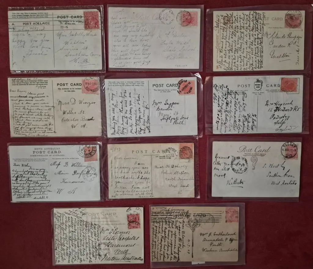 Postcards Majority being "Greetings" types (no WA ... Image 1++