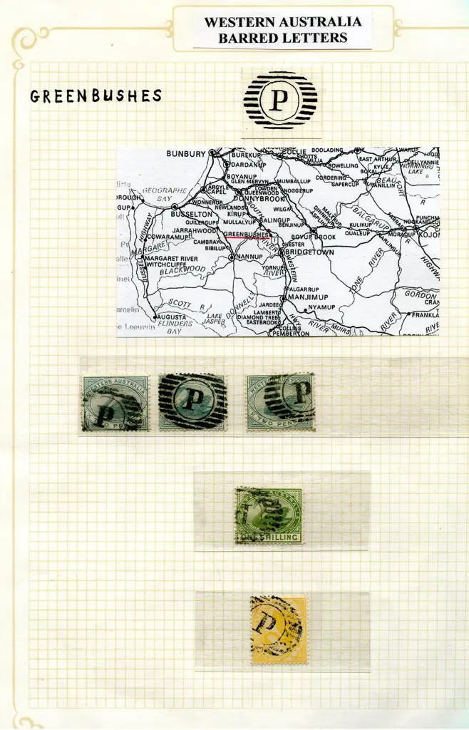 Postmarks 11 Bar numeral collection comprising ... Image 1++