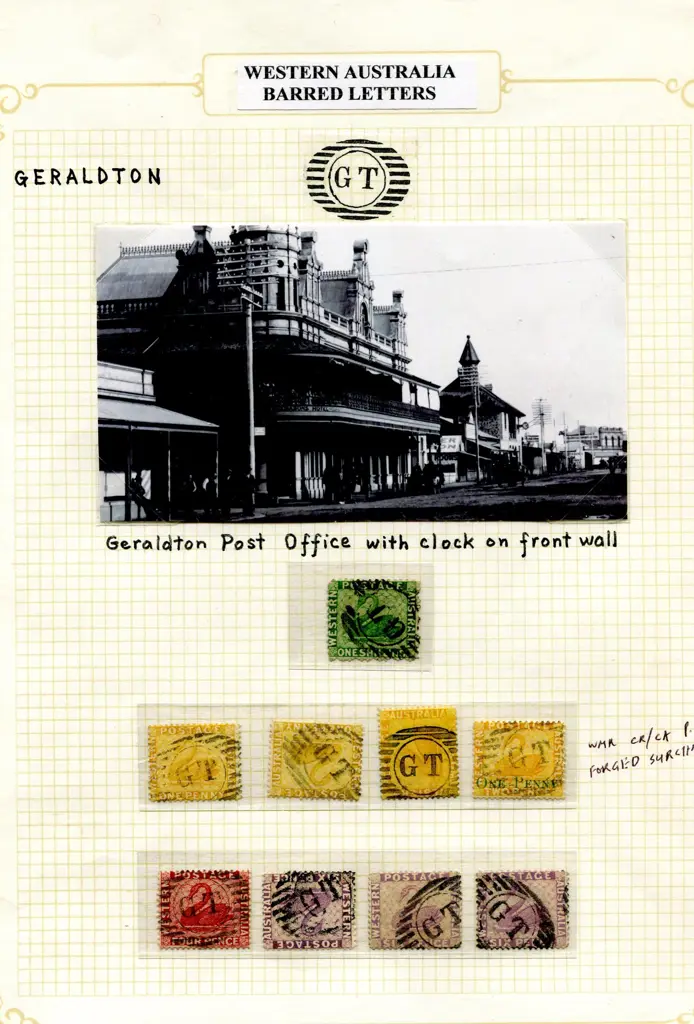 Postmarks 11 Bar numeral collection comprising ... Image 1++