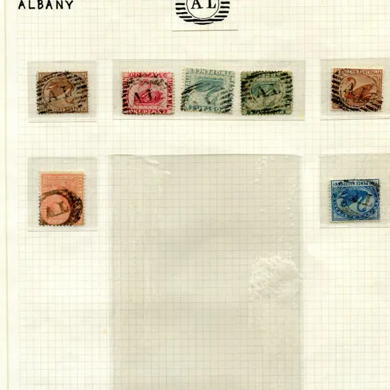 Postmarks 11 Bar numeral collection comprising ...