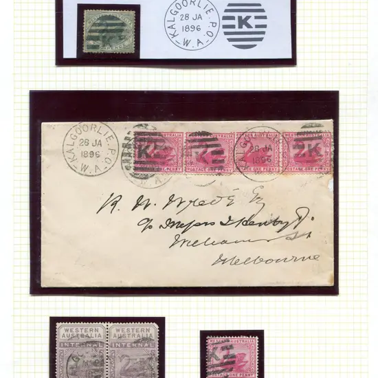 Postmarks Duplex range on 7 pages for locations ...