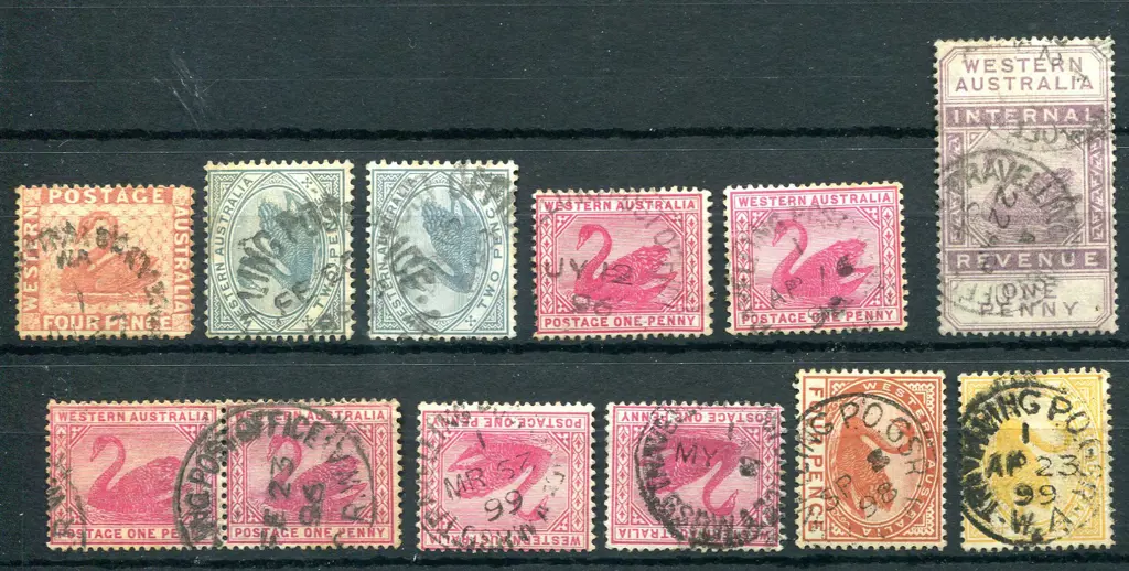 Postmarks Great Southern T.P.O.'s. group ... Image 1++