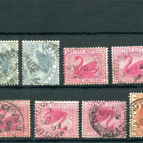 Postmarks Great Southern T.P.O.'s. group ...