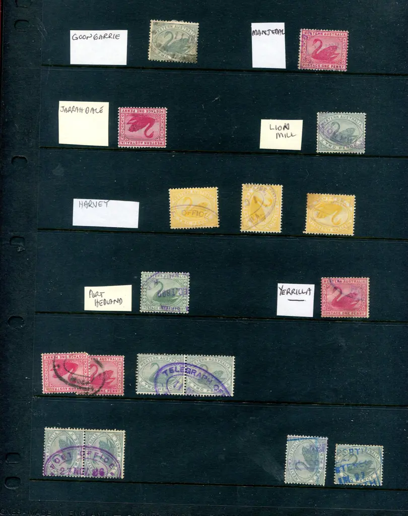 Postmarks Range incl A21, A29, Savings Bank, ORS ... Image 1++