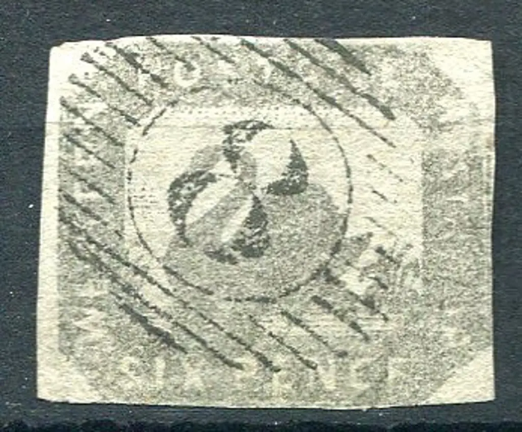 1859 6d grey-black with close to just touching ... Image 1++