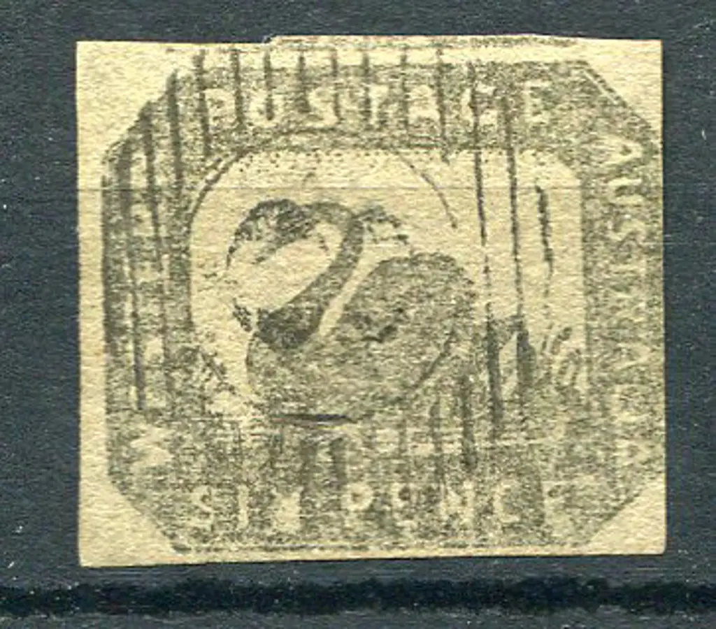 1859 6d grey-black with 3 clear margins & just ... Image 1++
