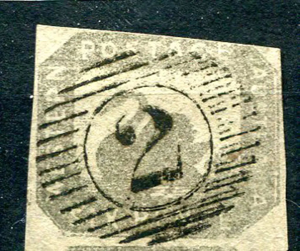 1859 6d grey-black with 3 margins, just touching ... Image 1++