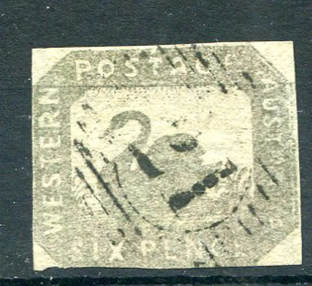1859 6d grey-black with 4 neat margins, just ... Image 1++