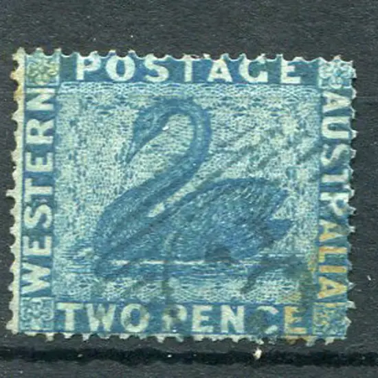 1861 2d blue (SG 34), 6d purple-brown (SG 36) & 1d ...