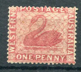 1861 1d rose, perf 14. MNG with fresh colour. SG ... Image 1++