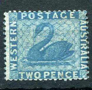 1861 2d blue, perf 14. MNG, small paper wrinkle on ... Image 1++