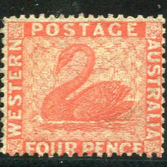 1861 4d vermillion, perf 14. Part o.g. with fresh ...