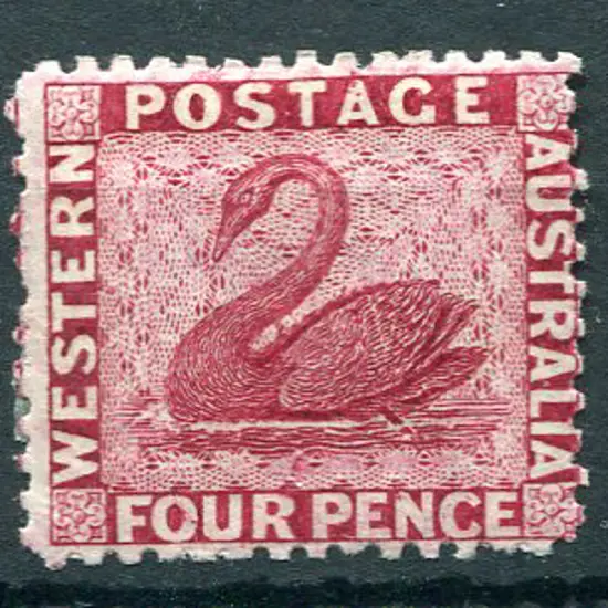 1864/65 4d carmine, perf 12½. MH with 50% o.g., ...