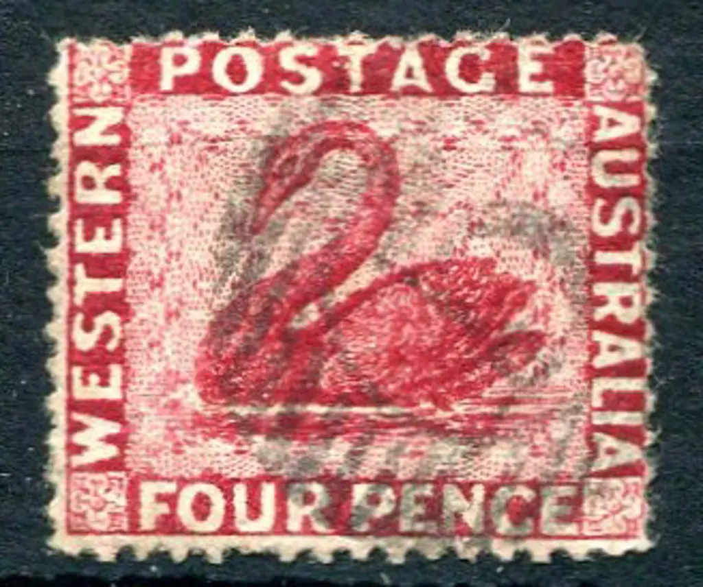 1881 4d carmine CR/CC wmk, perf. 14. Fine used. A ... Image 1++