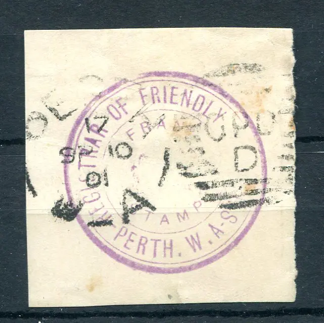 Registrar of Friendly Societies W210.1 Complete ... Image 1++