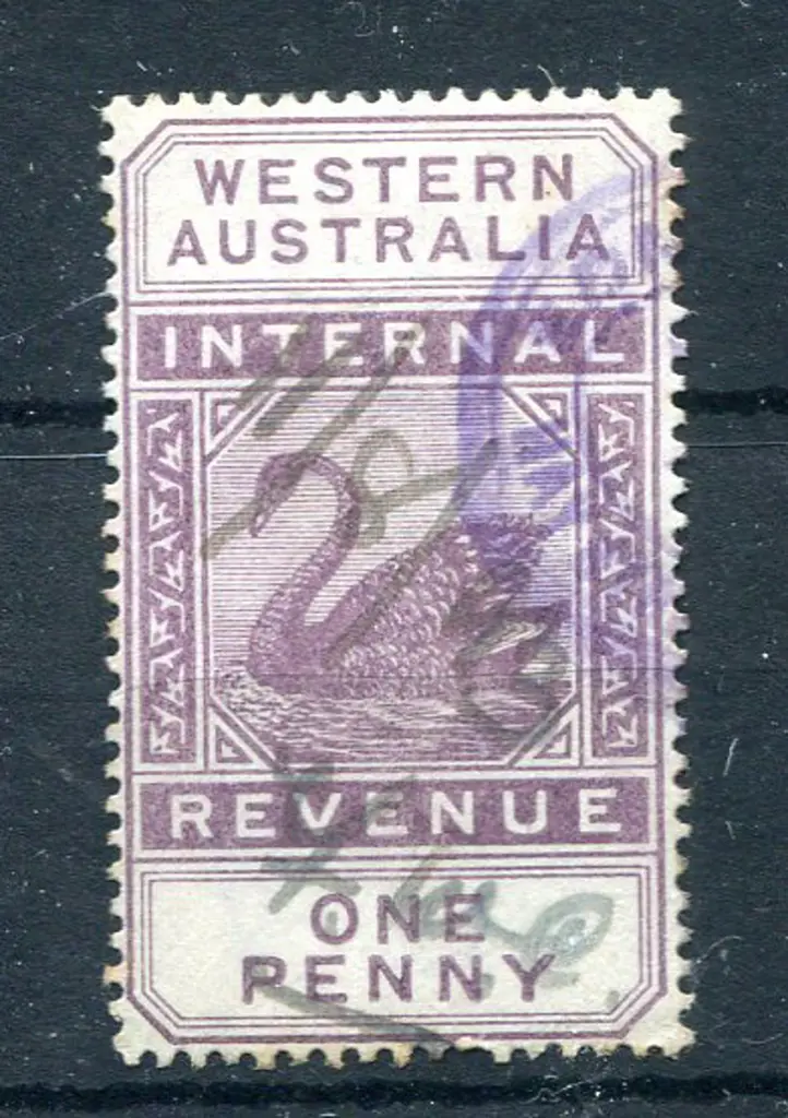 1881 1d Internal Revenue with inverted narrow CA ... Image 1++