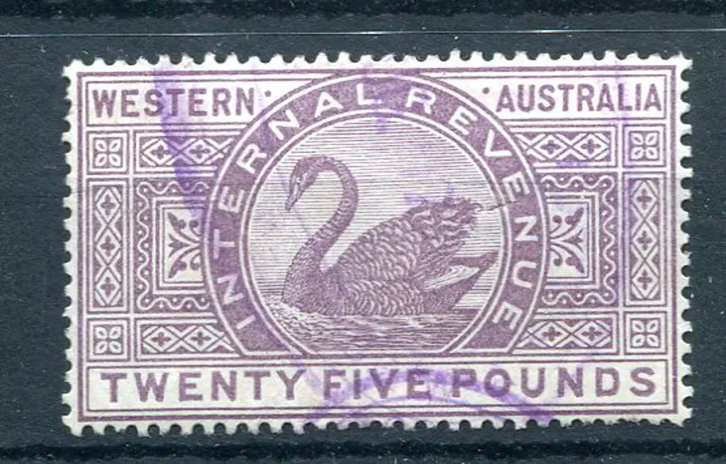 1896 £25 Internal Revenue. Superb F/U with ORS ... Image 1++