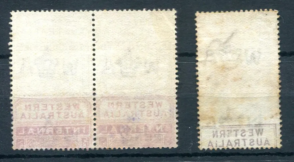 1897/1903 6d & 1/- Internal Revenues with partial ... Image 1++