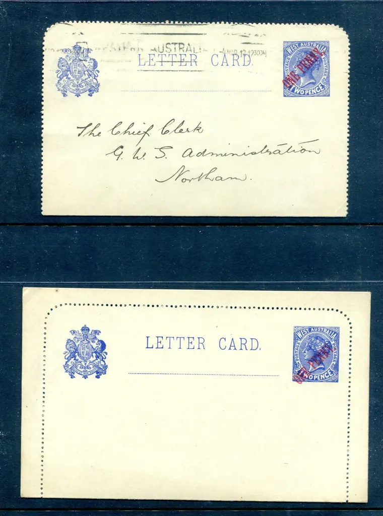 1912 "ONE PENNY" surcharge in red on 2d ... Image 1++